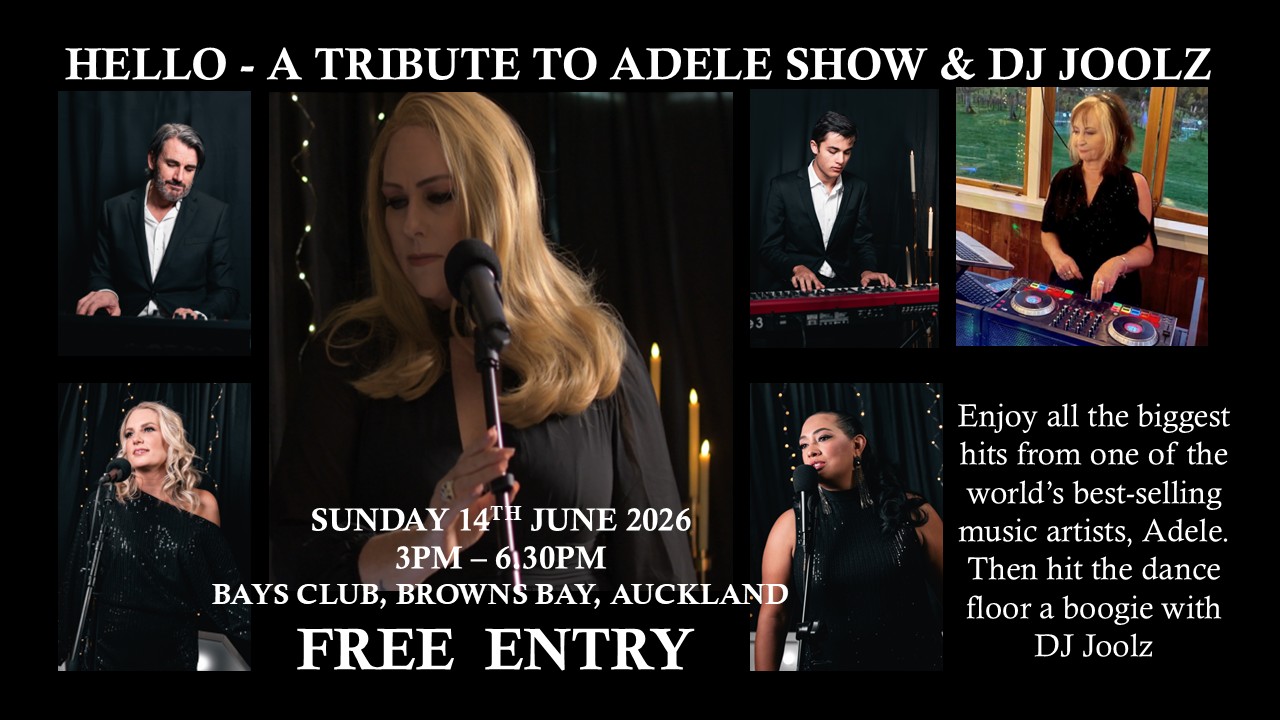 Hello - A Tribute to Adele Show and DJ Joolz