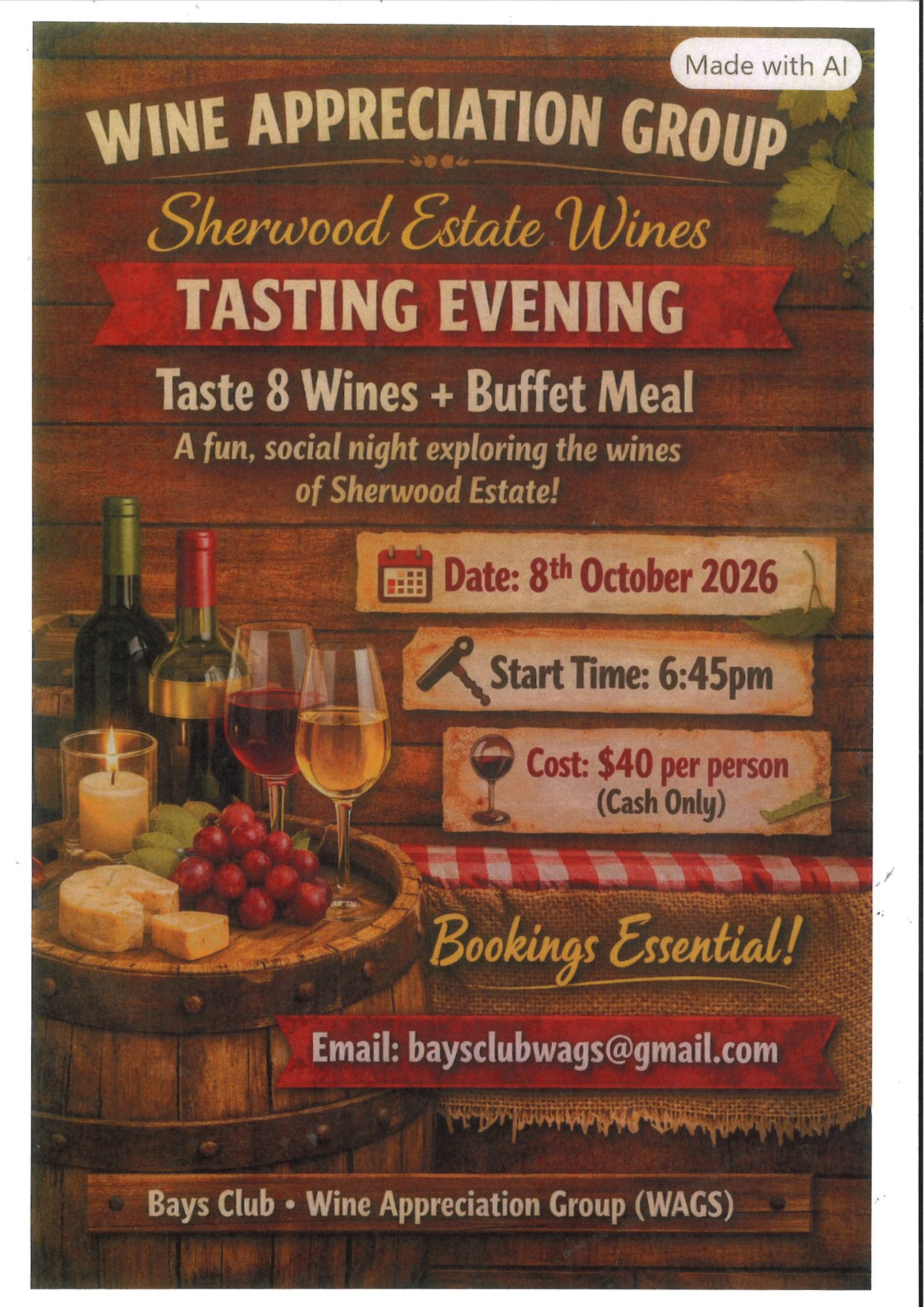 WINE APPRECIATION GROUP